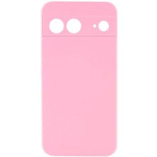 Чехол Silicone Cover Lakshmi Full Camera (AAA) для Google Pixel 7 – Розовый