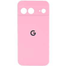 Чохол Silicone Cover Lakshmi Full Camera (AAA) with Logo для Google Pixel 7 (Рожевий)