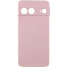 Чохол Silicone Cover Lakshmi Full Camera (AA) для Google Pixel 7 – Рожевий