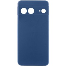 Чехол Silicone Cover Lakshmi Full Camera (AA) для Google Pixel 7 – Синий