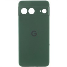 Чехол Silicone Cover Lakshmi Full Camera (AAA) with Logo для Google Pixel 7 (Зеленый)