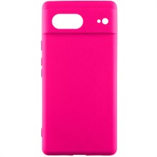 Чехол Silicone Cover Lakshmi Full Camera (AAA) для Google Pixel 7 – Розовый