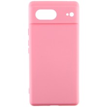 Чехол Silicone Cover Lakshmi Full Camera (AAA) для Google Pixel 7 – Розовый