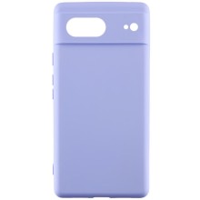 Чехол Silicone Cover Lakshmi Full Camera (AAA) для Google Pixel 7 – Сиреневый