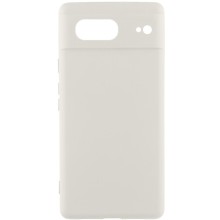 Чохол Silicone Cover Lakshmi Full Camera (AAA) для Google Pixel 7 – Білий