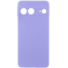 Чехол Silicone Cover Ummi Lakshmi Full Camera (AA) для Google Pixel 7 – Сиреневый