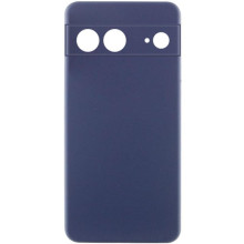 Чехол Silicone Cover Ummi Lakshmi Full Camera (AA) для Google Pixel 7 – Синий