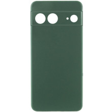 Чехол Silicone Cover Ummi Lakshmi Full Camera (AA) для Google Pixel 7 – Зеленый