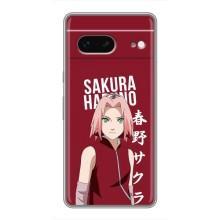 Чехлы Персонажи Аниме Наруто для Google Pixel 7 (AlphaPrint) – Аниме Сакура
