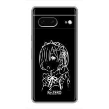 Чехлы Персонажи Аниме Наруто для Google Pixel 7 (AlphaPrint) – Re: Zero