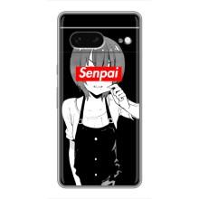 Чехлы Персонажи Аниме Наруто для Google Pixel 7 (AlphaPrint) – Senpai