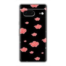 Чехлы Персонажи Аниме Наруто для Google Pixel 7 (AlphaPrint) – Тучки Аниме
