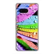 Чехлы (ART) Цветы на Google Pixel 7 (VPrint) (Семицветик)