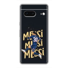 Чохли для Google Pixel 7 (Leo чемпіон) (AlphaPrint) (Messi ПСЖ)