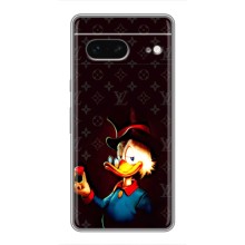 Чехлы для Google Pixel 7 - Скрудж МакДак Louis Vuitton (PREMIUMPrint) (Скрудж с бриллиантом)