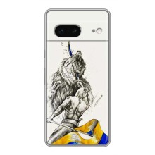 Чехлы Доброго вечора, ми за України для Гугл Пиксель 7 (AlphaPrint) (Победа)