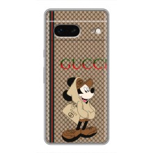 Чехлы ГУЧЧИ для Гугл Пиксель 7 (AlphaPrint) (Mickey GUCCI)