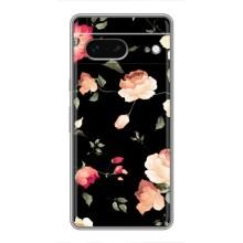Чехлы с Цветами для Google Pixel 7 (VPrint) (Розочки)