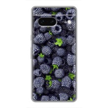 Чехлы с Фруктами для Google Pixel 7 (VPrint) (Ежевика)