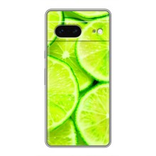 Чехлы с Фруктами для Google Pixel 7 (VPrint) (Лайм)