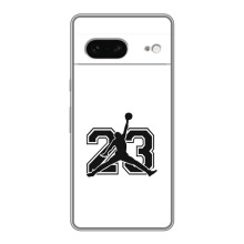 Чохли для Google Pixel 7 - з картинкою JORDAN (AlphaPrint) (Jordan 23)
