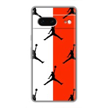 Чохли для Google Pixel 7 - з картинкою JORDAN (AlphaPrint) (Лого Джордан)