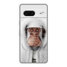 Чехлы с Обезьянами NFT для Google Pixel 7 (AlphaPrint) (обезьяна NFT в тату)