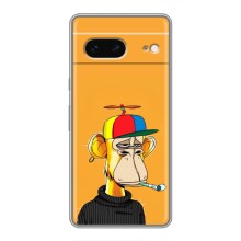Чехлы с Обезьянами NFT для Google Pixel 7 (AlphaPrint) (Скучающая Обезьяна NFT)