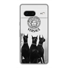 Чехлы VERSACE для Гугл Пиксель 7 (PREMIUMPrint) (Доберман Версаче)