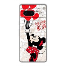 Чехол Disney Mouse Google Pixel 7 (PREMIUMPrint) (Heart Minni)