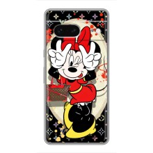 Чехол Disney Mouse Google Pixel 7 (PREMIUMPrint) (Минни peace)