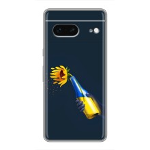 Чехол для Патриота Украины Google Pixel 7 - (AlphaPrint) (Коктейль молотова)