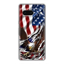 Чохол Прапор USA для Google Pixel 7 (Прапор USA)