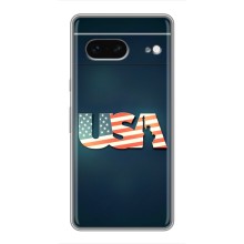 Чохол Прапор USA для Google Pixel 7 – USA