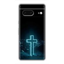 Християнські Чохли для Google Pixel 7 (AlphaPrint) (Хрест і місто)