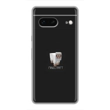 Чехол Майнкрафт на Google Pixel 7 (AlphaPrint) Minecraft (Овечка Майнкрафт)