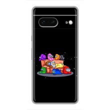 Чехол Амонг Ас для Google Pixel 7 (AlphaPrint) (Амонг-ас)