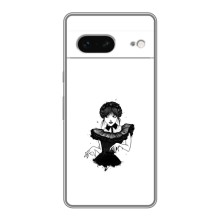 Чехлы Венсдей на Google Pixel 7 Уэнсдей (AlphaPrint) (танец Уэнздей)