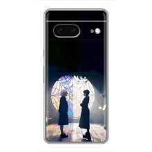 Чехлы Венсдей на Google Pixel 7 Уэнсдей (AlphaPrint) (Уэнздей и Инид)