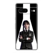 Чехлы Венсдей на Google Pixel 7 Уэнсдей (AlphaPrint) (W-Wednesday)
