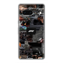 Чохол Формула1 на Google Pixel 7 – Колаж ф1