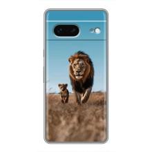 Чохол Король лев на Гугл Піксель 7 – Мусафа і Сімба
