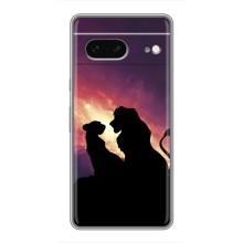 Чохол Король лев на Гугл Піксель 7 – Сімба і Налу