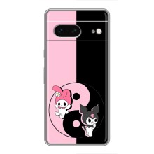 Чехол с кроликом Куроми на Google Pixel 7 (Куроми Инь Янь)