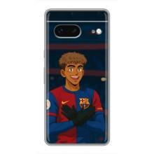 Чохол з футболістом Ламін Ямаль Google Pixel 7 – Футболіст Ямал