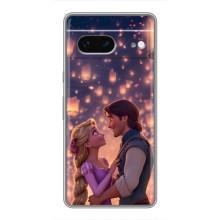 Чехол Рапунцель для Google Pixel 7 (Принцесса и принц)