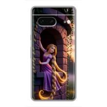 Чехол Рапунцель для Google Pixel 7 (Рапунцель на башне)