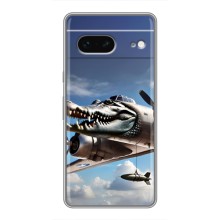 Чехол с мемом Тралалело тралала на Google Pixel 7 (Бомбардиро крокодило)