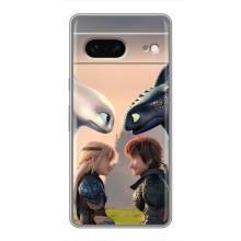 Чехол как приручить дракона на Google Pixel 7 – Гикавка и Астрид