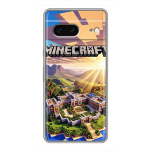 Чохол з картинками Майнкрафт для Гугл Піксель 7 – Minecraft